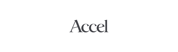 Accel logo dark grey