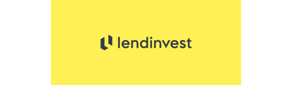 Lendinvest logo   slate on yellow