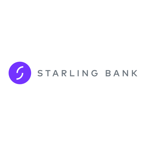 Starling landscape logo for white background